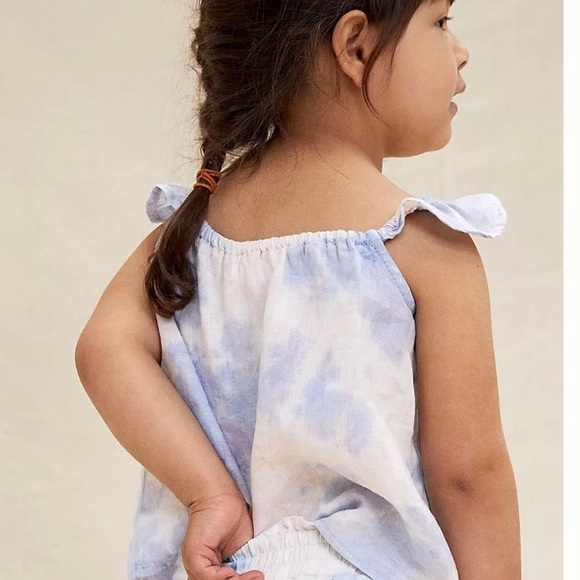 ⭐️HP⭐️. . Anthropologie cloth & stone Ruffled Linen Kids Tank - Picture 3 of 10